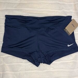NWT! Nike Swim ‘Move to Zero’ Women's Navy Blue Shorts